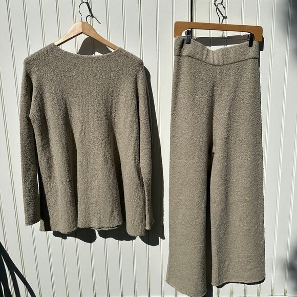 Lauren Manoogian New Miter Pants + Flare Pullover Cotton Pumice Taupe Sz 3 Large - Picture 4 of 16